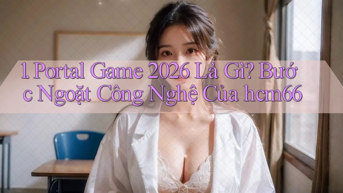 1. Portal Game 2026 Là Gì? Bước Ngoặt Công Nghệ Của hcm66 1. Portal Game 2026 Là Gì? Bước Ngoặt Công Nghệ Của hcm66
