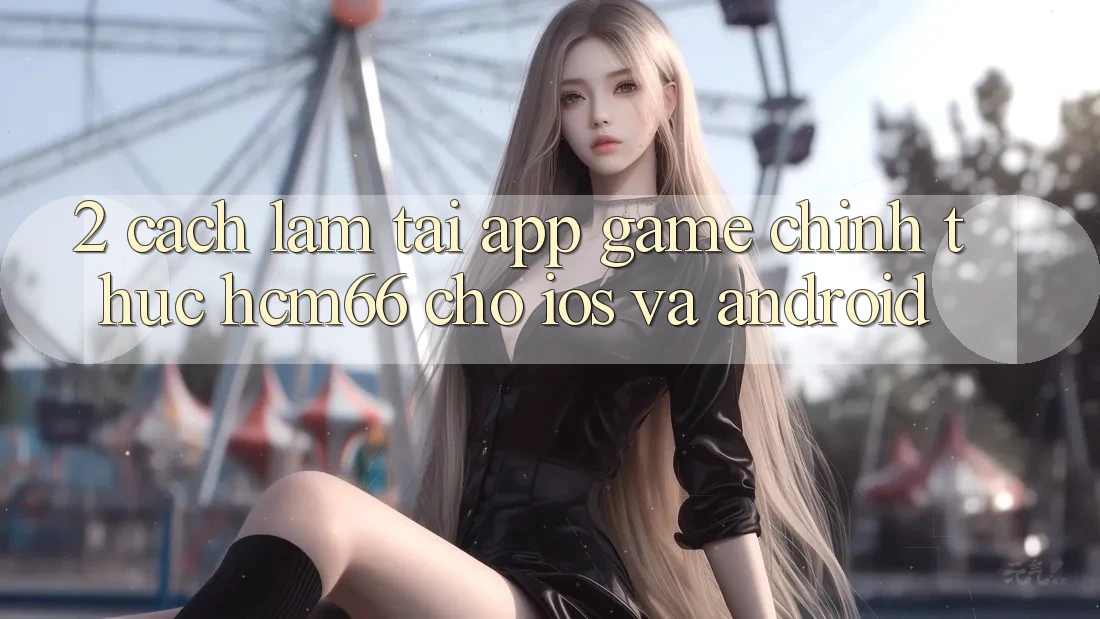 2. Cách làm tải App Game chính thức hcm66 cho iOS và Android