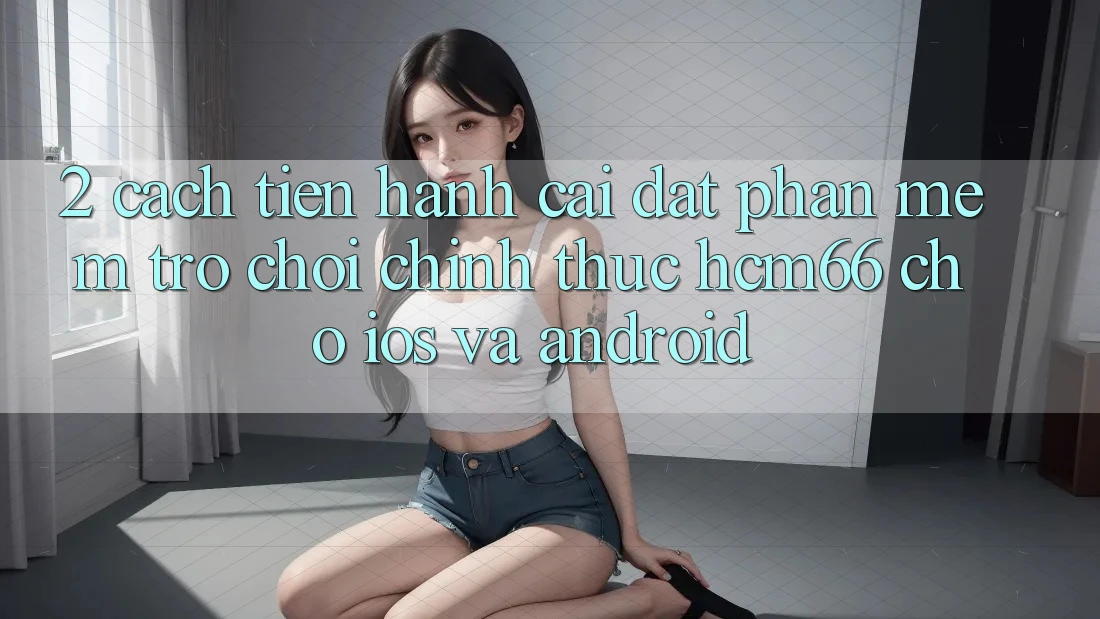 2. Cách tiến hành cài đặt Phần mềm Trò chơi chính thức hcm66 cho iOS và Android