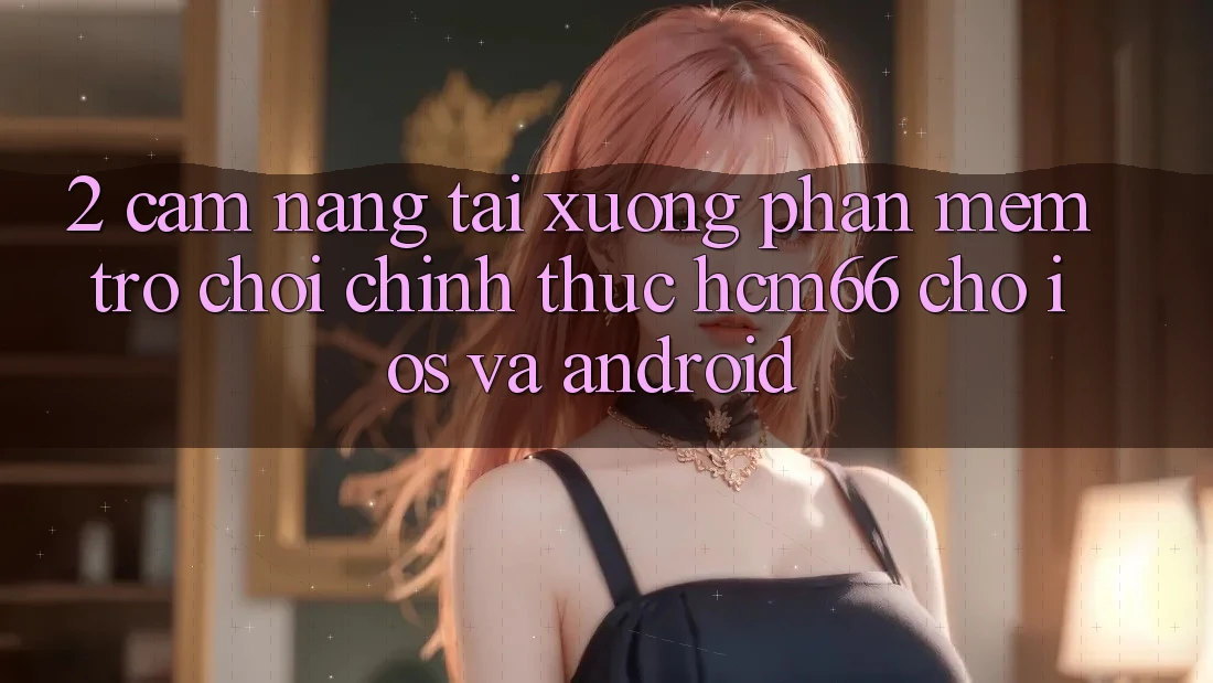 2. Cẩm nang tải xuống Phần mềm Trò chơi chính thức hcm66 cho iOS và Android