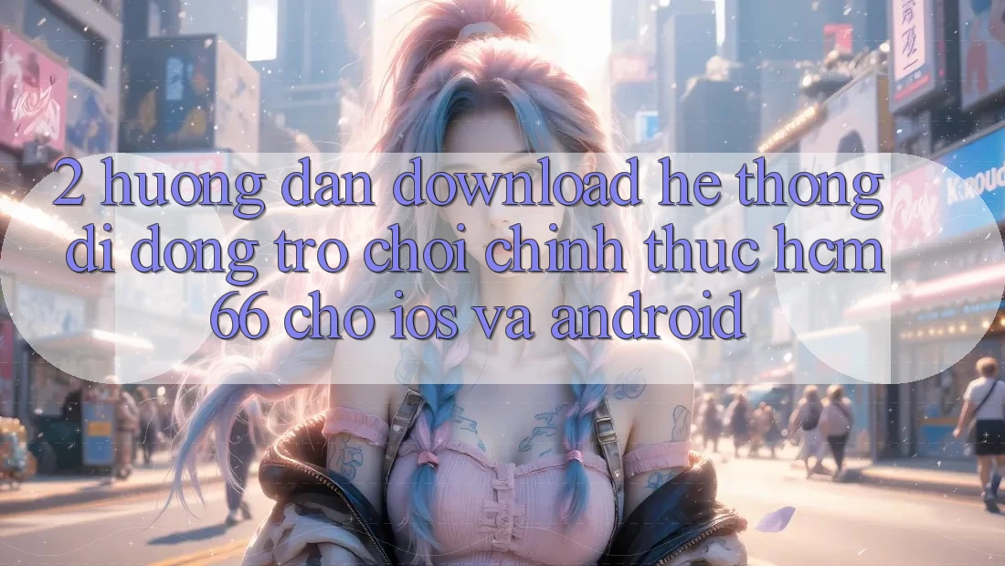 2. Hướng dẫn download Hệ thống di động Trò chơi chính thức hcm66 cho iOS và Android