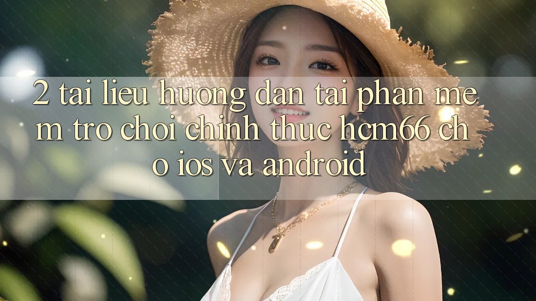 2. Tài liệu hướng dẫn tải Phần mềm Trò chơi chính thức hcm66 cho iOS và Android 2. Tài liệu hướng dẫn tải Phần mềm Trò chơi chính thức hcm66 cho iOS và Android