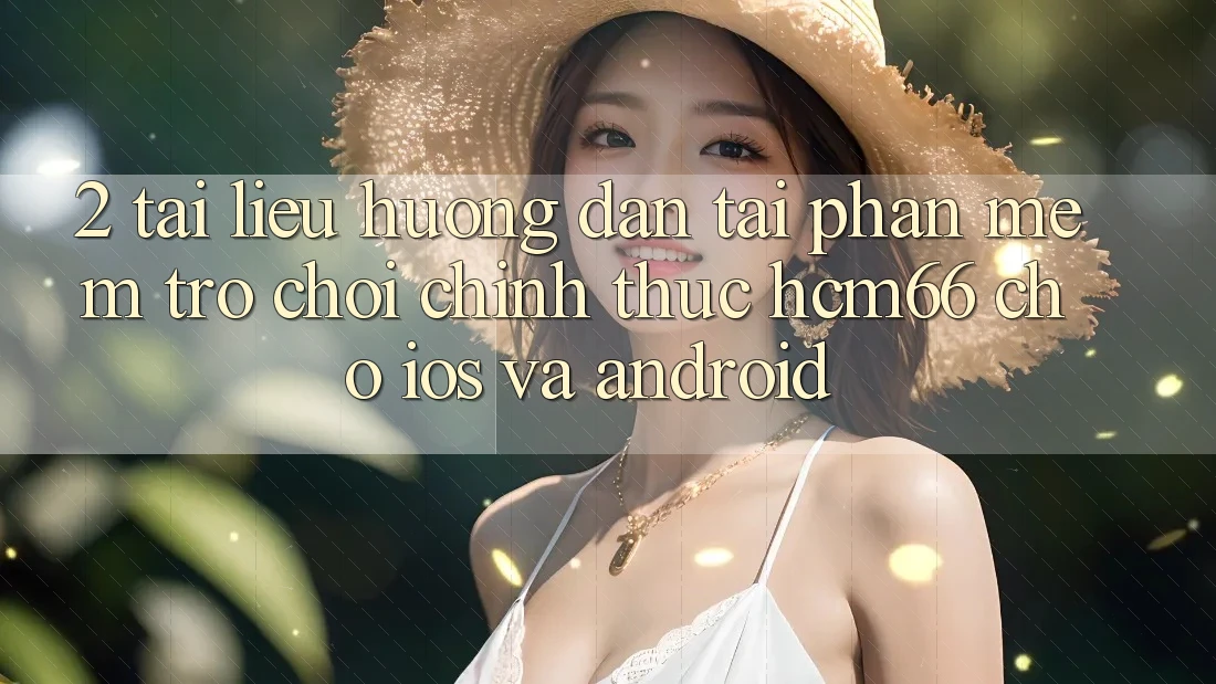 2. Tài liệu hướng dẫn tải Phần mềm Trò chơi chính thức hcm66 cho iOS và Android