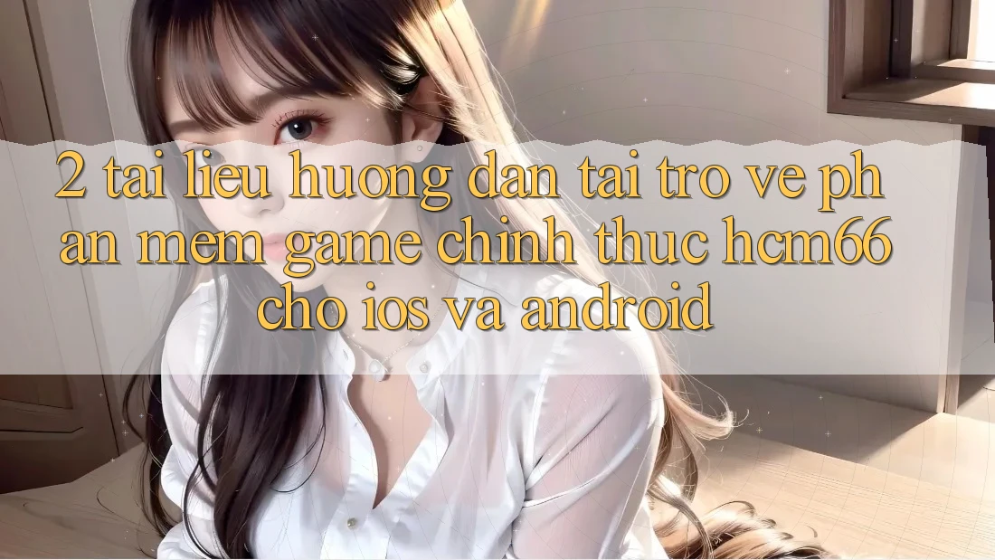 2. Tài liệu hướng dẫn tải trở về Phần mềm Game chính thức hcm66 cho iOS và Android