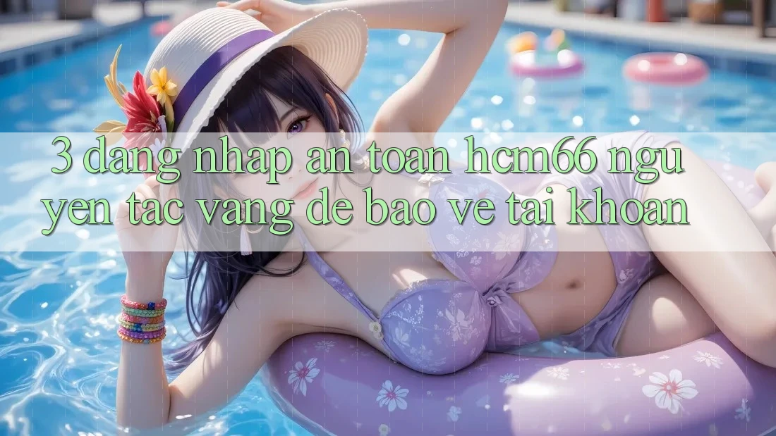 3. Đăng nhập an toàn hcm66: Nguyên tắc vàng để bảo vệ tài khoản