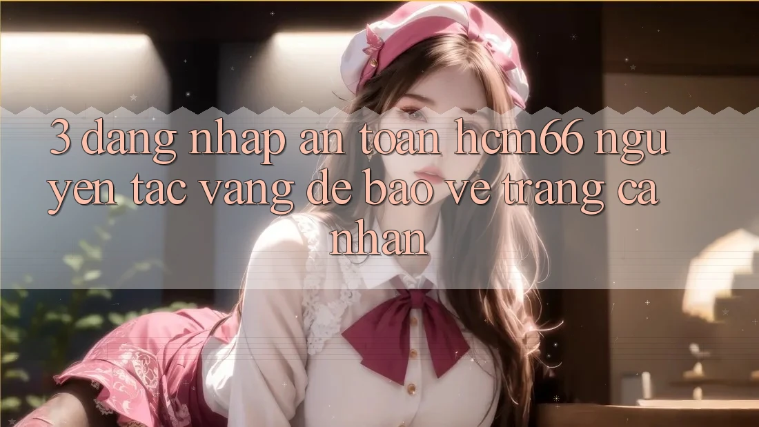 3. Đăng nhập an toàn hcm66: Nguyên tắc vàng để bảo vệ trang cá nhân 3. Đăng nhập an toàn hcm66: Nguyên tắc vàng để bảo vệ trang cá nhân