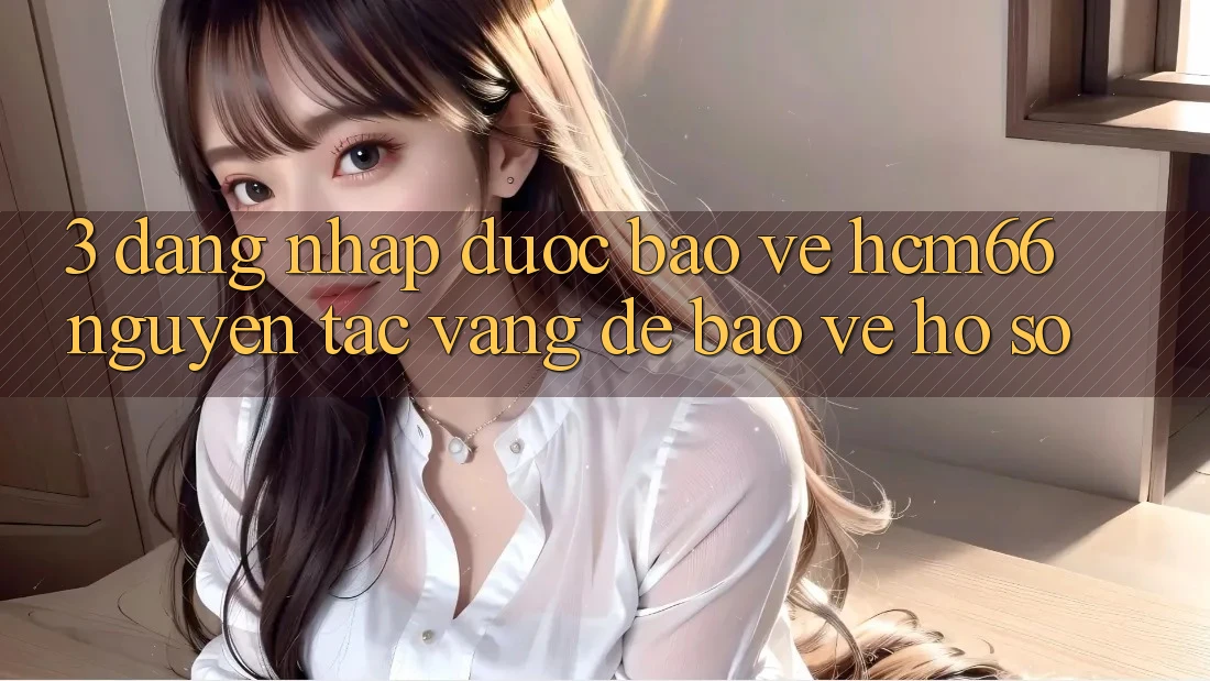 3. Đăng nhập được bảo vệ hcm66: Nguyên tắc vàng để bảo vệ hồ sơ 3. Đăng nhập được bảo vệ hcm66: Nguyên tắc vàng để bảo vệ hồ sơ