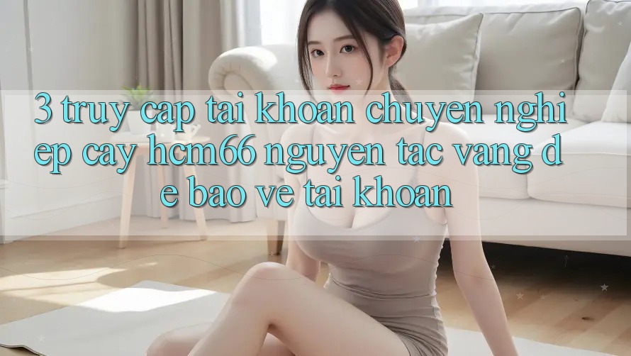 3. Truy cập tài khoản chuyên nghiệp cậy hcm66: Nguyên tắc vàng để bảo vệ tài khoản