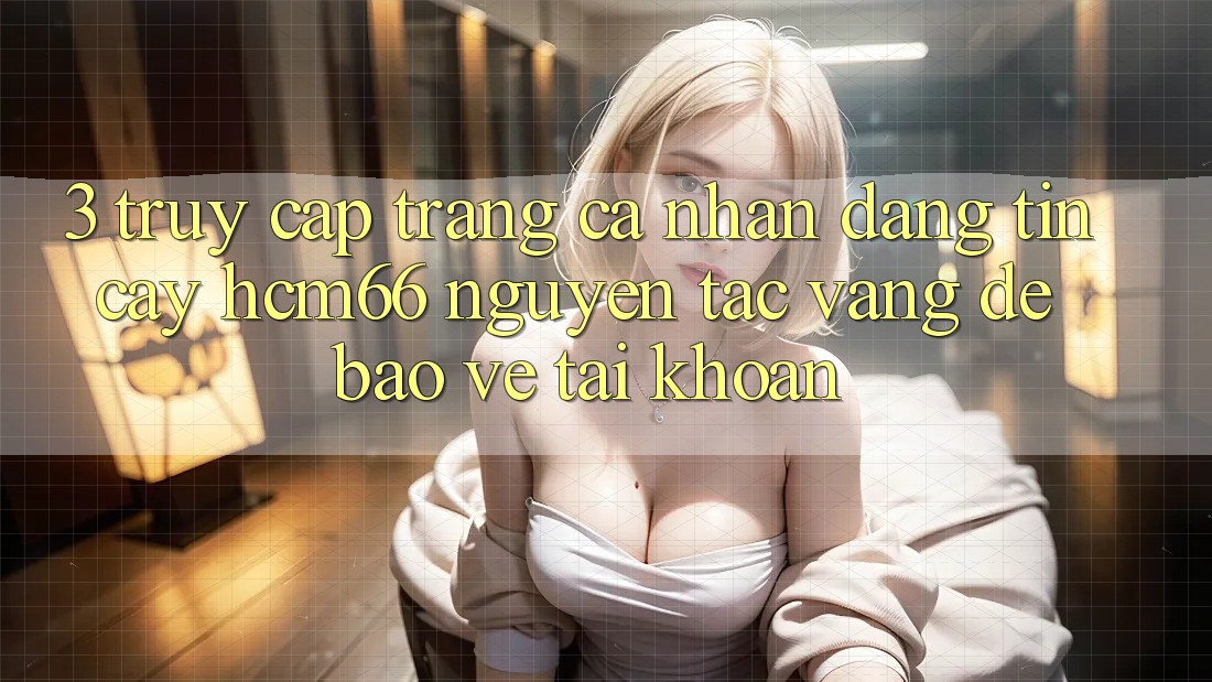 3. Truy cập trang cá nhân đáng tin cậy hcm66: Nguyên tắc vàng để bảo vệ tài khoản 3. Truy cập trang cá nhân đáng tin cậy hcm66: Nguyên tắc vàng để bảo vệ tài khoản