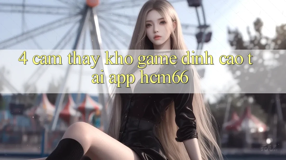 4. Cảm thấy kho game đỉnh cao tại App hcm66 4. Cảm thấy kho game đỉnh cao tại App hcm66