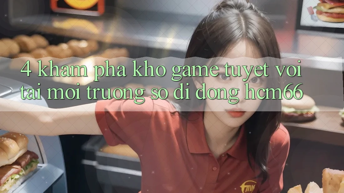 4. Khám phá kho game tuyệt vời tại Môi trường số di động hcm66