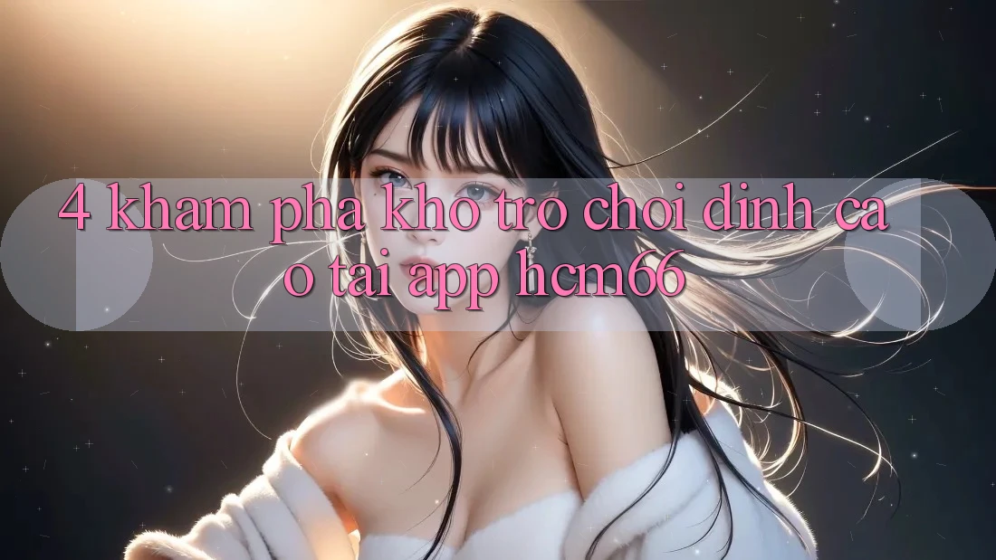 4. Khám phá kho trò chơi đỉnh cao tại App hcm66 4. Khám phá kho trò chơi đỉnh cao tại App hcm66