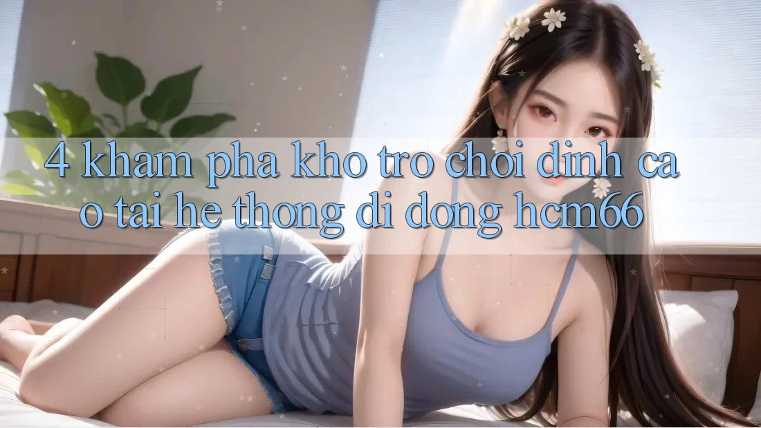 4. Khám phá kho trò chơi đỉnh cao tại Hệ thống di động hcm66 4. Khám phá kho trò chơi đỉnh cao tại Hệ thống di động hcm66