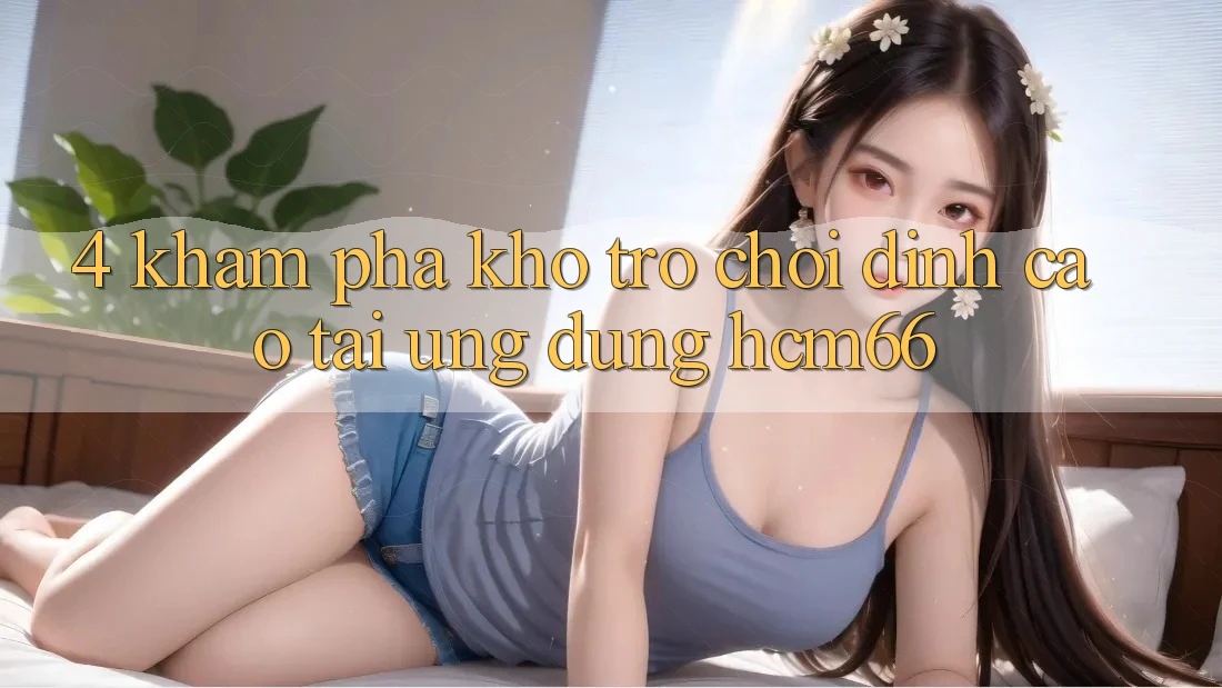 4. Khám phá kho trò chơi đỉnh cao tại Ứng dụng hcm66 4. Khám phá kho trò chơi đỉnh cao tại Ứng dụng hcm66