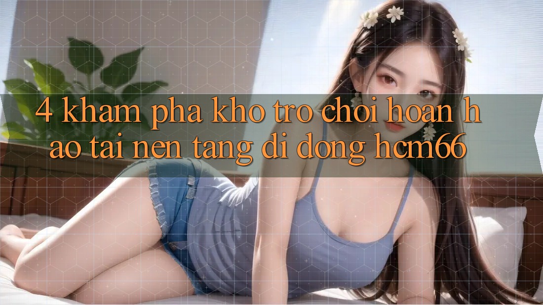 4. Khám phá kho trò chơi hoàn hảo tại Nền tảng di động hcm66 4. Khám phá kho trò chơi hoàn hảo tại Nền tảng di động hcm66