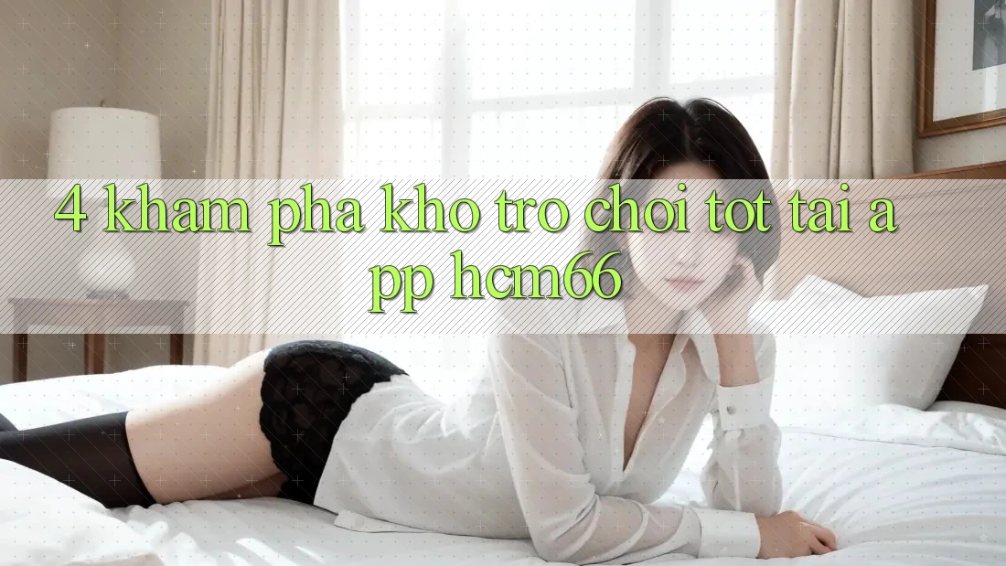 4. Khám phá kho trò chơi tốt tại App hcm66