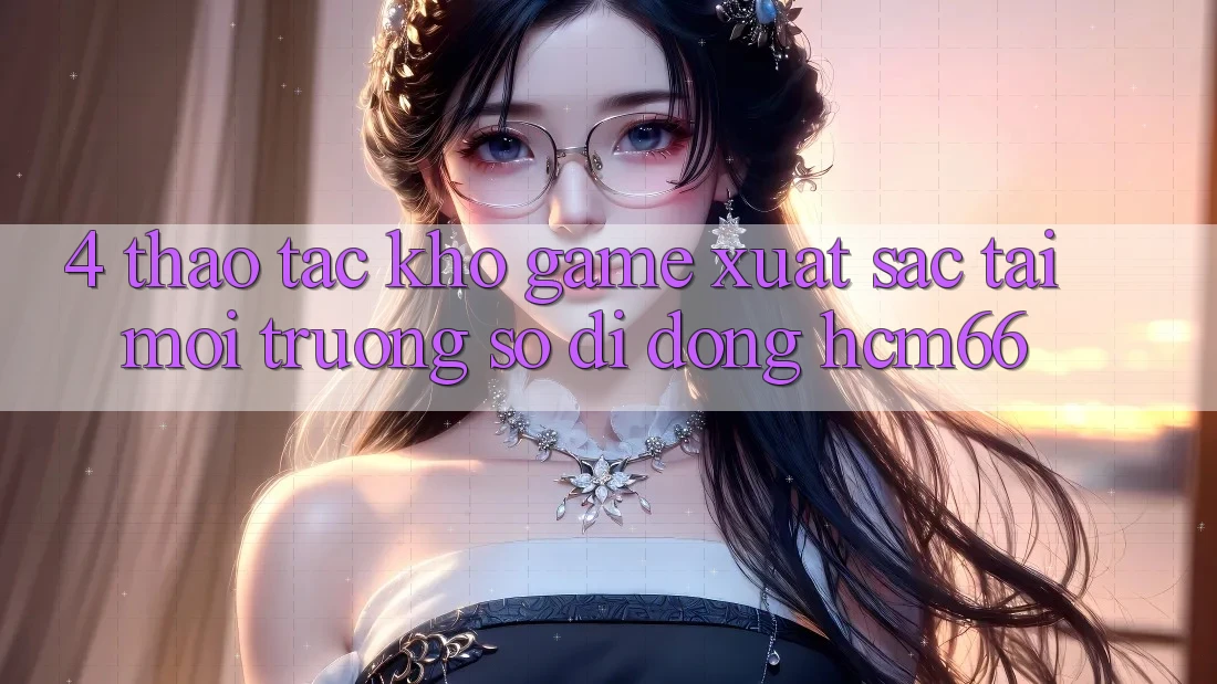 4. Thao tác kho game xuất sắc tại Môi trường số di động hcm66 4. Thao tác kho game xuất sắc tại Môi trường số di động hcm66