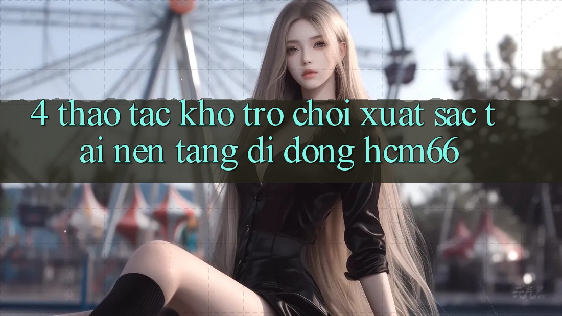4. Thao tác kho trò chơi xuất sắc tại Nền tảng di động hcm66 4. Thao tác kho trò chơi xuất sắc tại Nền tảng di động hcm66
