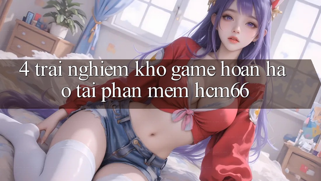 4. Trải nghiệm kho game hoàn hảo tại Phần mềm hcm66 4. Trải nghiệm kho game hoàn hảo tại Phần mềm hcm66