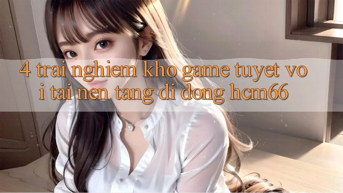4. Trải nghiệm kho game tuyệt vời tại Nền tảng di động hcm66 4. Trải nghiệm kho game tuyệt vời tại Nền tảng di động hcm66