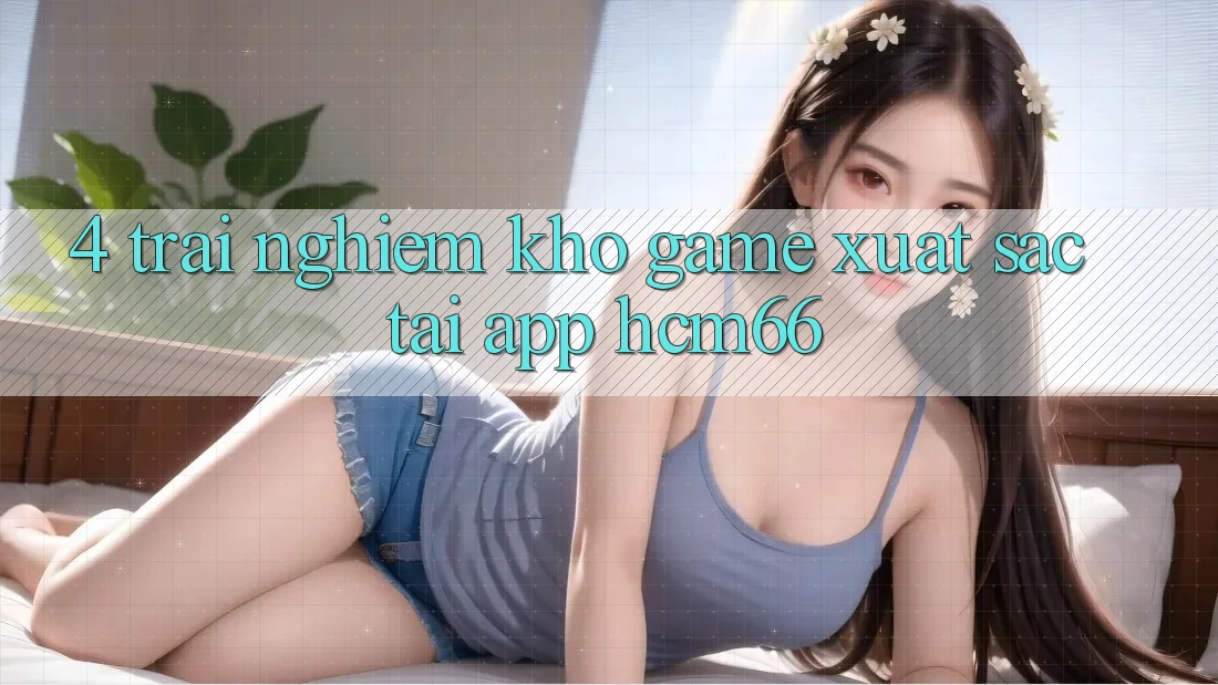 4. Trải nghiệm kho game xuất sắc tại App hcm66 4. Trải nghiệm kho game xuất sắc tại App hcm66
