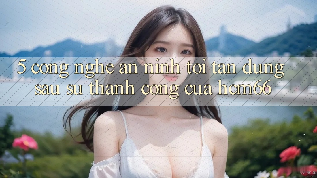 5. Công nghệ an ninh tối tân đứng sau sự thành công của hcm66