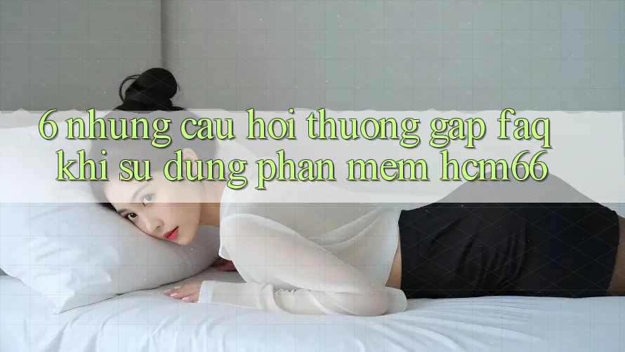 6. Những câu hỏi thường gặp (FAQ) khi sử dụng Phần mềm hcm66 6. Những câu hỏi thường gặp (FAQ) khi sử dụng Phần mềm hcm66
