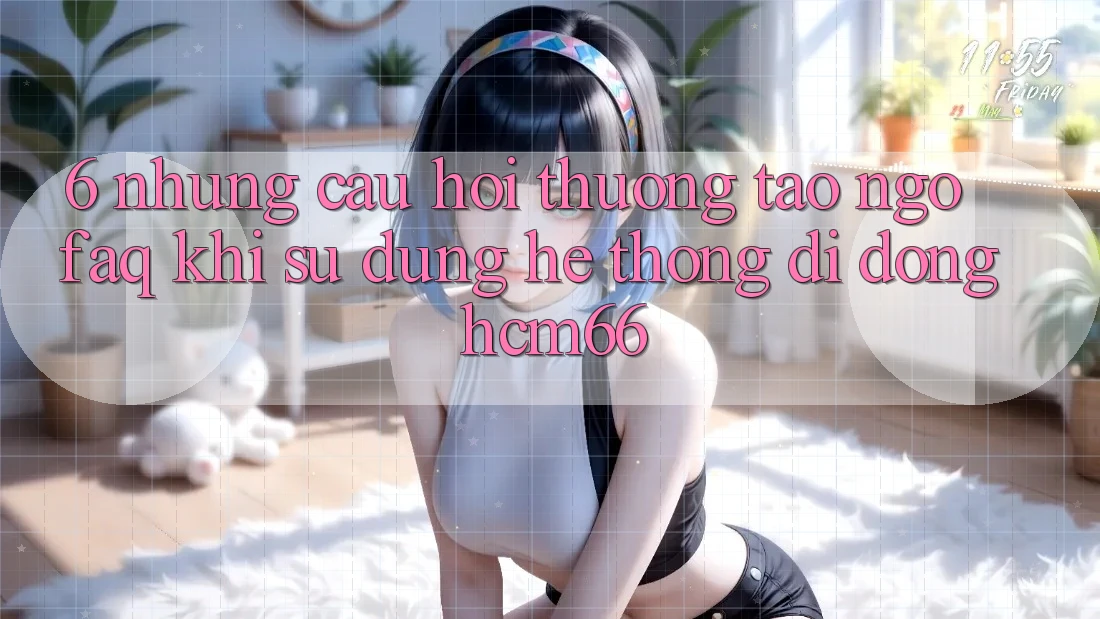 6. Những câu hỏi thường tao ngộ (FAQ) khi sử dụng Hệ thống di động hcm66 6. Những câu hỏi thường tao ngộ (FAQ) khi sử dụng Hệ thống di động hcm66