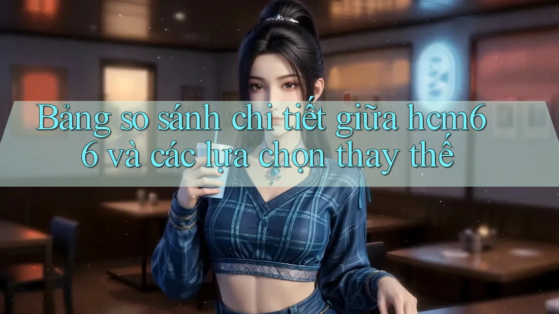 Bảng so sánh chi tiết giữa hcm66 và các lựa chọn thay thế Bảng so sánh chi tiết giữa hcm66 và các lựa chọn thay thế