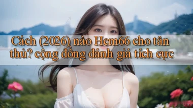 Cách (2026) nào Hcm66 cho tân thủ cộng đồng đánh giá tích cực
