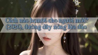 Cách nào hcm66 cho người mới (2026), đường dây nóng lừa đảo