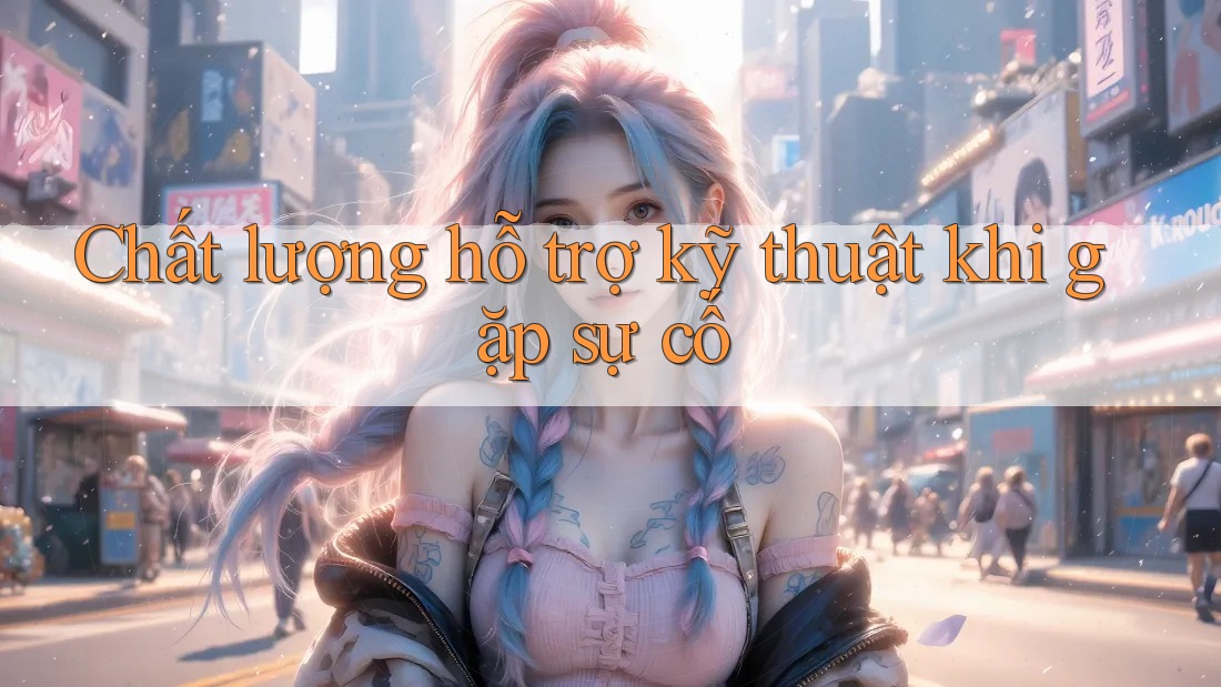 Chất lượng hỗ trợ kỹ thuật khi gặp sự cố