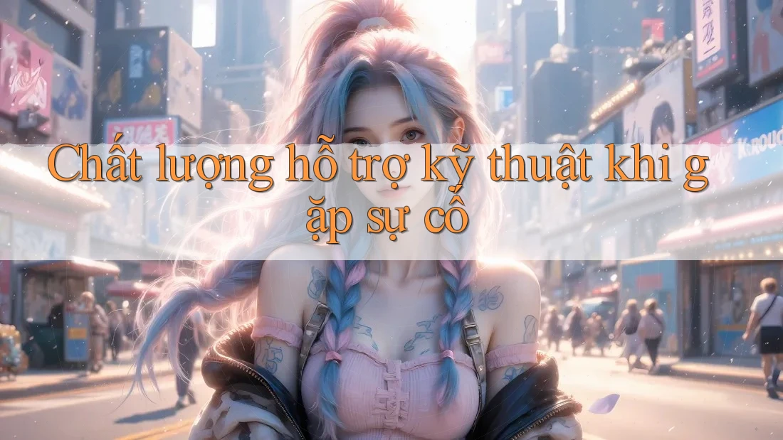 Chất lượng hỗ trợ kỹ thuật khi gặp sự cố Chất lượng hỗ trợ kỹ thuật khi gặp sự cố