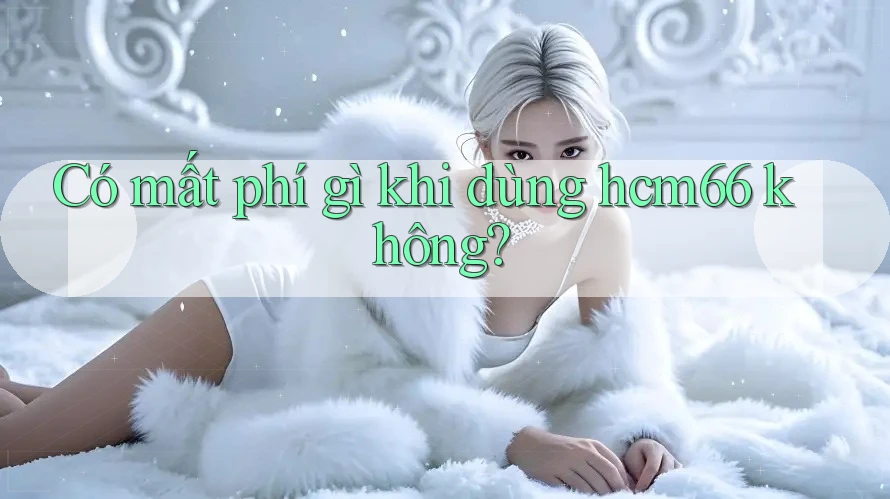 Có mất phí gì khi dùng hcm66 không? Có mất phí gì khi dùng hcm66 không?