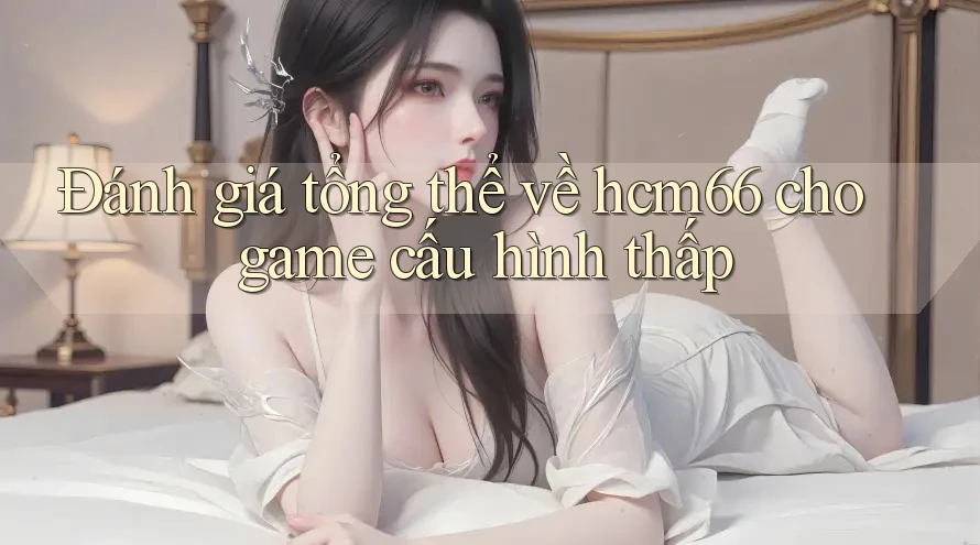 Đánh giá tổng thể về hcm66 cho game cấu hình thấp Đánh giá tổng thể về hcm66 cho game cấu hình thấp