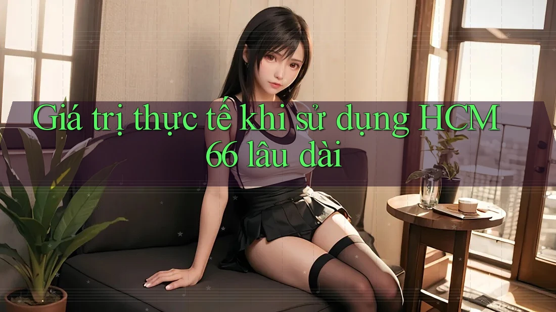 Giá trị thực tế khi sử dụng HCM66 lâu dài Giá trị thực tế khi sử dụng HCM66 lâu dài