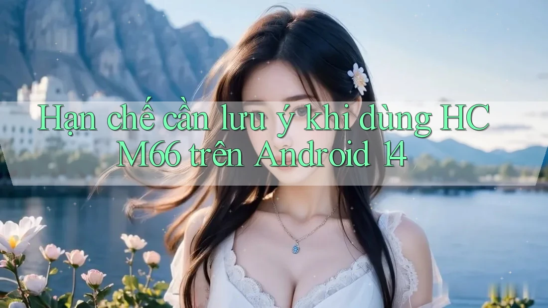Hạn chế cần lưu ý khi dùng HCM66 trên Android 14 Hạn chế cần lưu ý khi dùng HCM66 trên Android 14