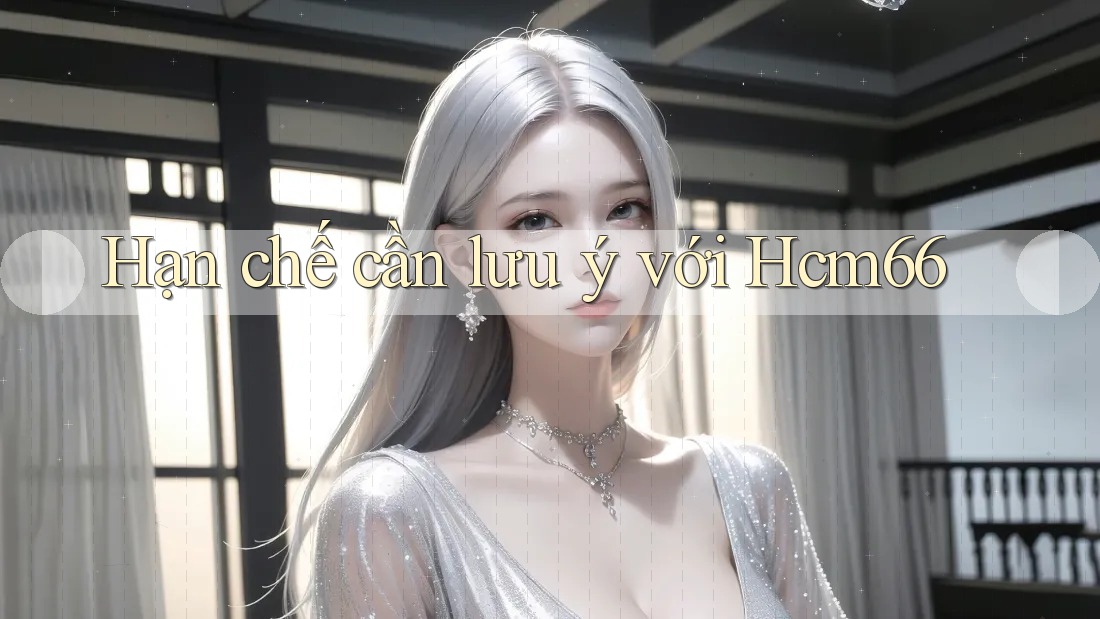 Hạn chế cần lưu ý với Hcm66 Hạn chế cần lưu ý với Hcm66