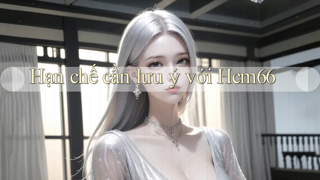 Hạn chế cần lưu ý với Hcm66