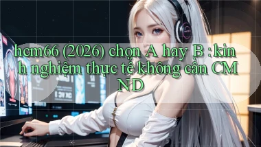 hcm66 (2026) chọn A hay B kinh nghiệm thực tế không cần CMND