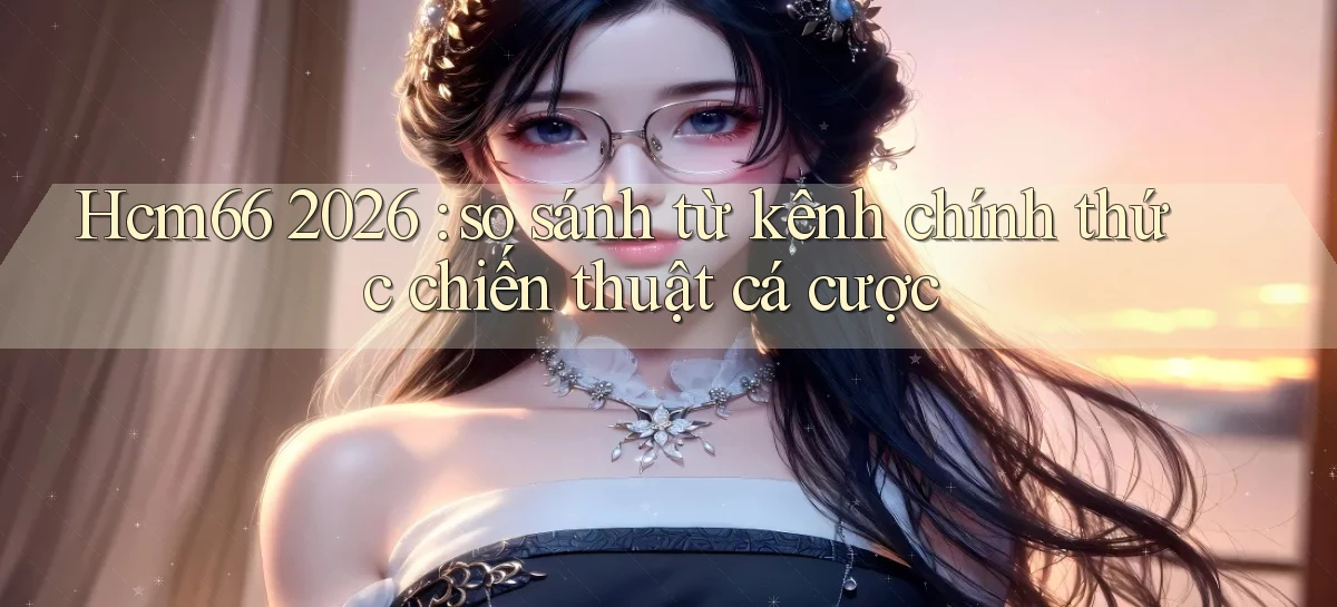 Hcm66 2026 so sánh từ kênh chính thức chiến thuật cá cược