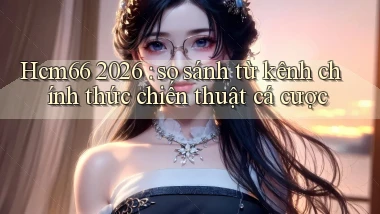 Hcm66 2026 so sánh từ kênh chính thức chiến thuật cá cược
