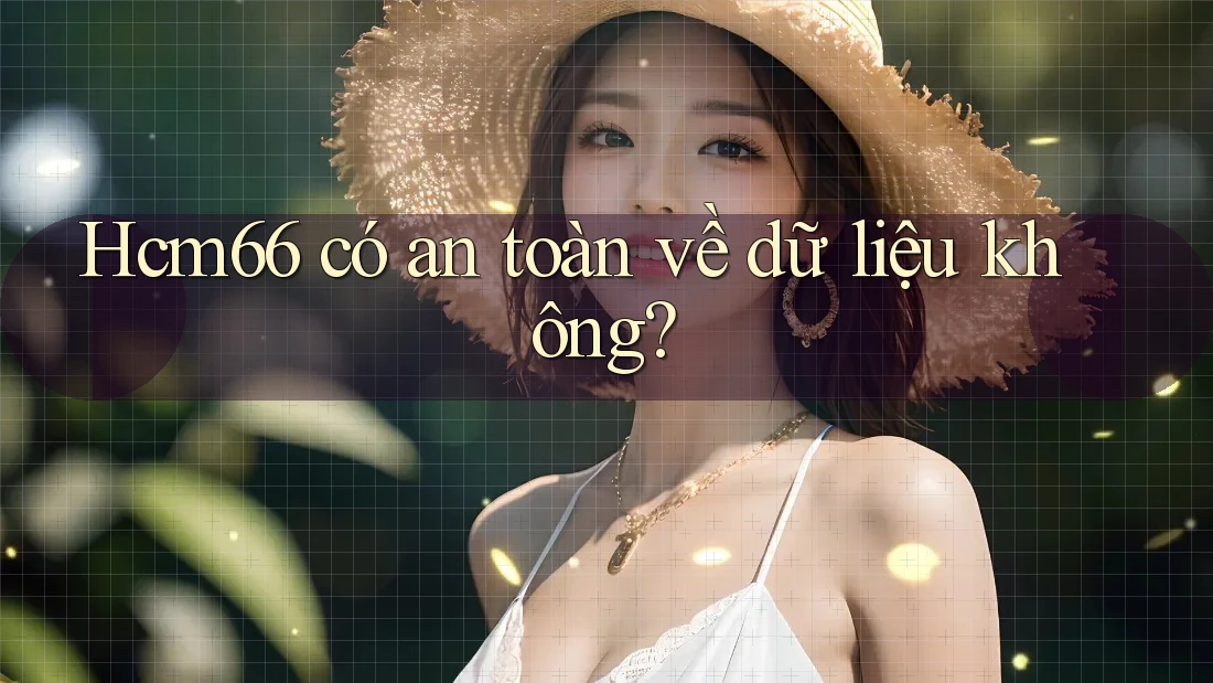 Hcm66 có an toàn về dữ liệu không?