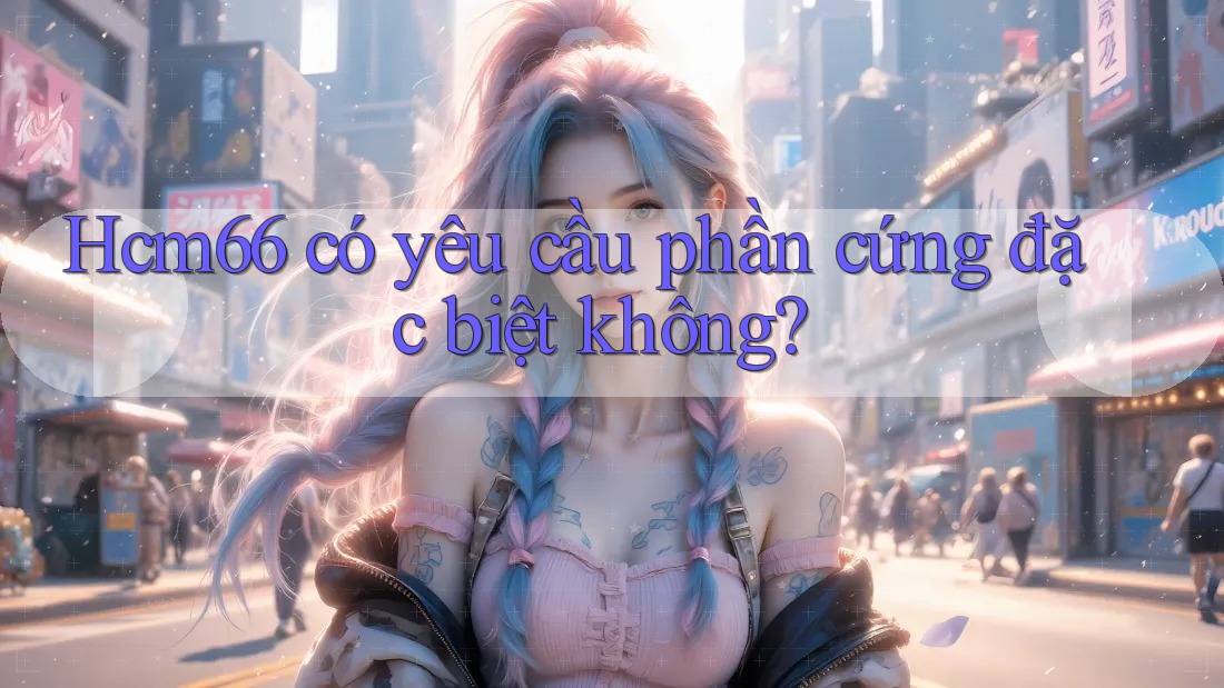 Hcm66 có yêu cầu phần cứng đặc biệt không?