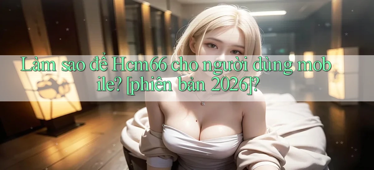 Làm sao để Hcm66 cho người dùng mobile [phiên bản 2026]