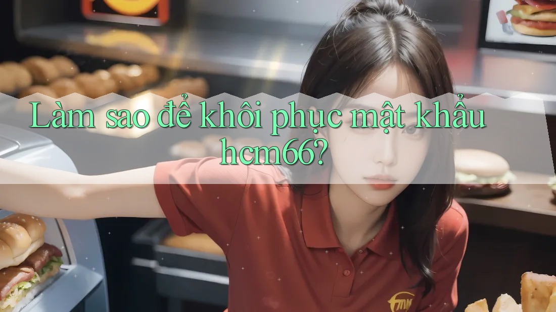 Làm sao để khôi phục mật khẩu hcm66?