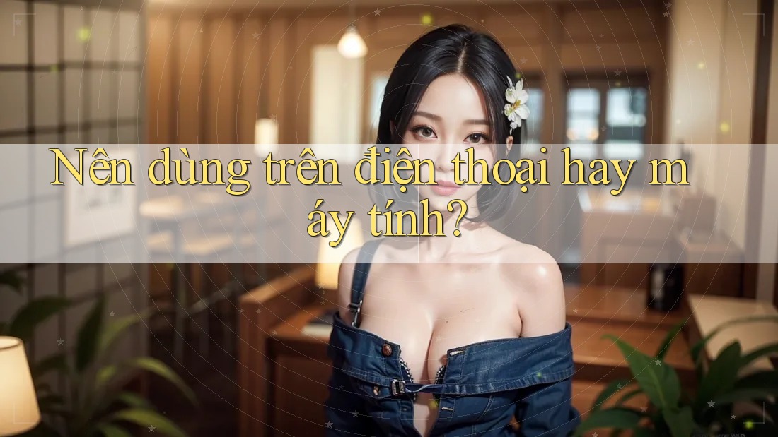 Nên dùng trên điện thoại hay máy tính? Nên dùng trên điện thoại hay máy tính?