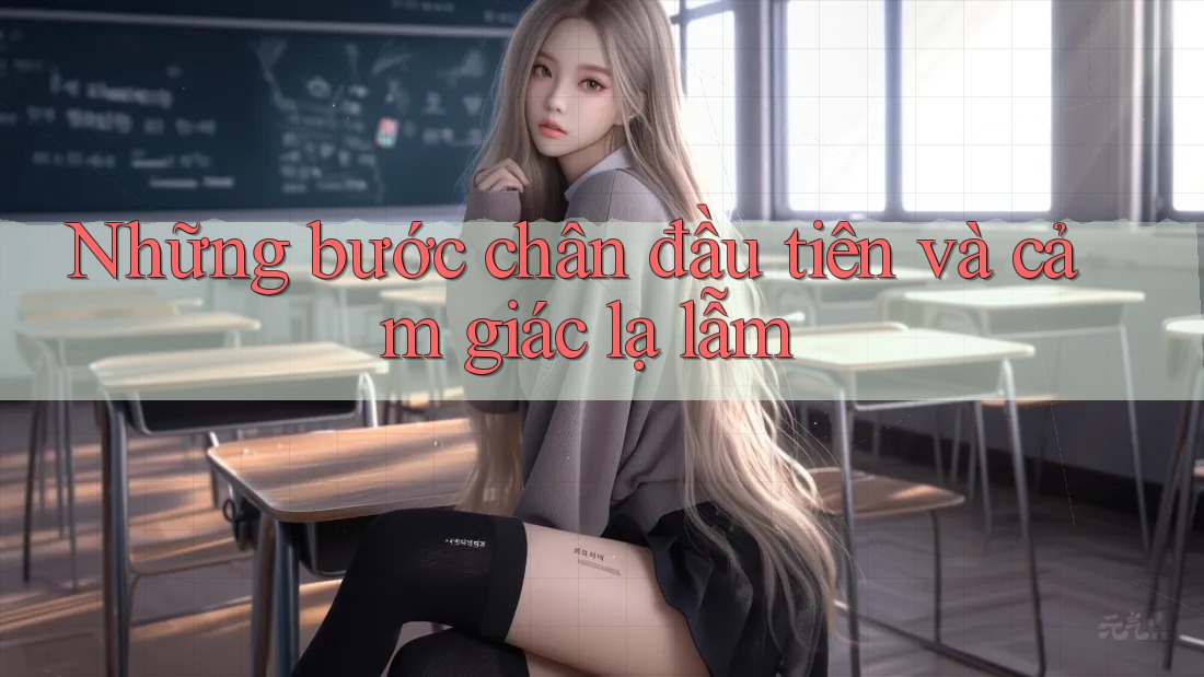 Những bước chân đầu tiên và cảm giác lạ lẫm Những bước chân đầu tiên và cảm giác lạ lẫm