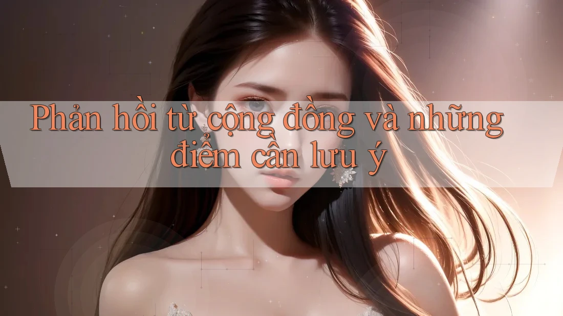 Phản hồi từ cộng đồng và những điểm cần lưu ý