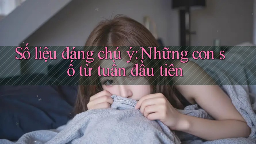 Số liệu đáng chú ý: Những con số từ tuần đầu tiên Số liệu đáng chú ý: Những con số từ tuần đầu tiên